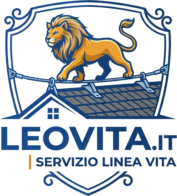 Logo Leovita.it, servizio linea vita a Milano e provincia